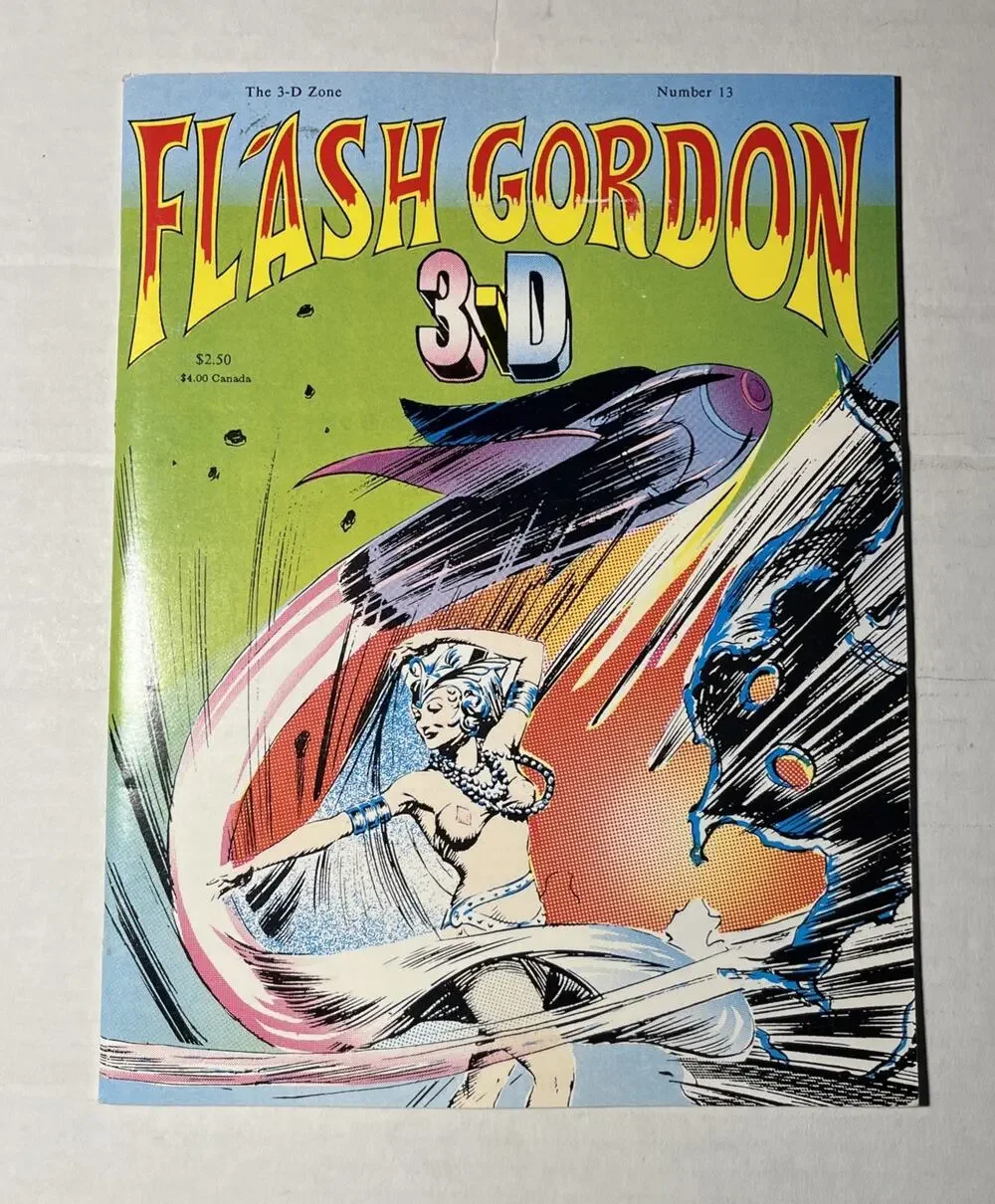 Flash Gordon The 3-D Zone #13 1988 by Alex Raymond 3-D UNREAD No Glasses Clean